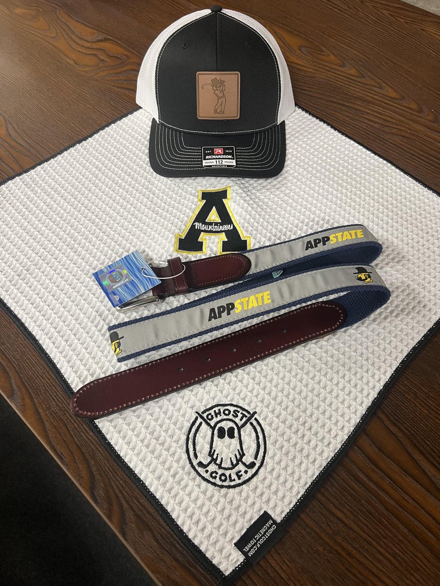 To enter this week's #TreatYosefTuesday for an App State golf collection including a belt from Gells: 
- Like and retweet this post 
- Follow @ShopAppState 
- Follow @gellsUSA