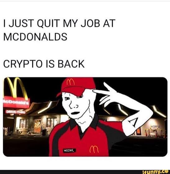 #crypto is so back 😂