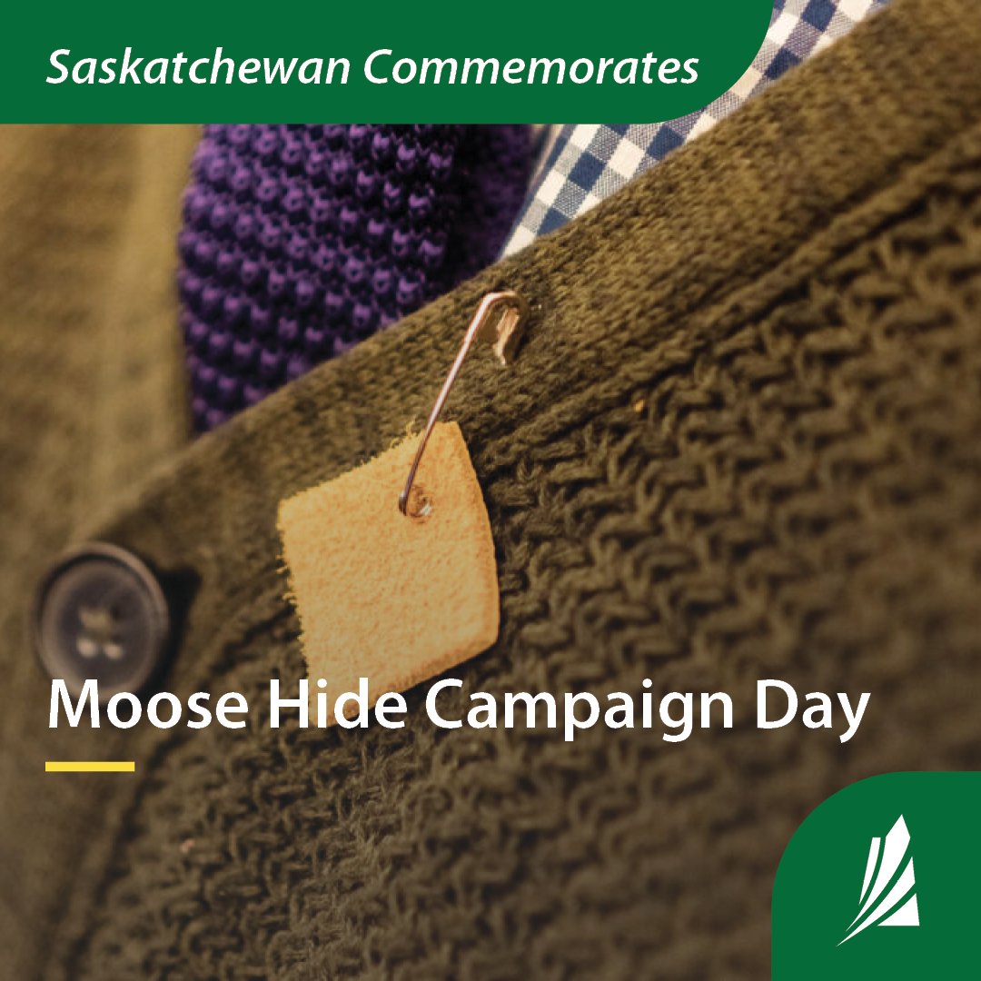 Join the @Moose_Hide on May 16 and show your commitment to ending violence against women and children by wearing a moose hide pin. 

Originating in B.C., this grassroots, Indigenous-led campaign is now a national movement. Let’s stand together to end violence.

#EndViolence