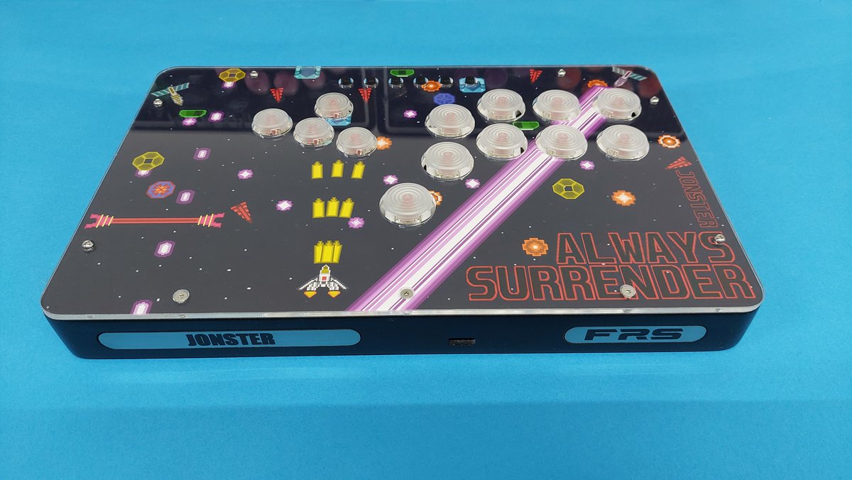 Furin Arcade (@furinarcade) on Twitter photo Don't forget to surrender!
Layout: 6 30C S
Art: Custom Art <a href="/TheCovertSheep/">The Covert Sheep Example</a> <a href="/jonster/">Jonathan Edwards</a>
store.steampowered.com/app/1434200/Al…
#arcadestick #SF6 #tekken8 #FRS3 #Furin #brookinside #fightstick #stickless #wasd #modular #astro #allbutton Don't forget to surrender!
Layout: 6 30C S
Art: Custom Art <a href="/TheCovertSheep/">The Covert Sheep Example</a> <a href="/jonster/">Jonathan Edwards</a>
store.steampowered.com/app/1434200/Al…
#arcadestick #SF6 #tekken8 #FRS3 #Furin #brookinside #fightstick #stickless #wasd #modular #astro #allbutton