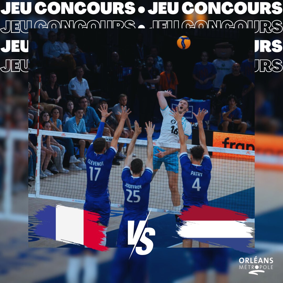 🎉🎁 𝙅𝙀𝙐 𝘾𝙊𝙉𝘾𝙊𝙐𝙍𝙎 🍀🇫🇷 Gagnez vos places pour aller encourager @FFvolley 🆚 Pays-Bas, ce samedi 18 mai (20h30) à l'Arena de CO'Met ! 👉 Répondez à la question : fcld.ly/jeuedfv24 + RT + fav !