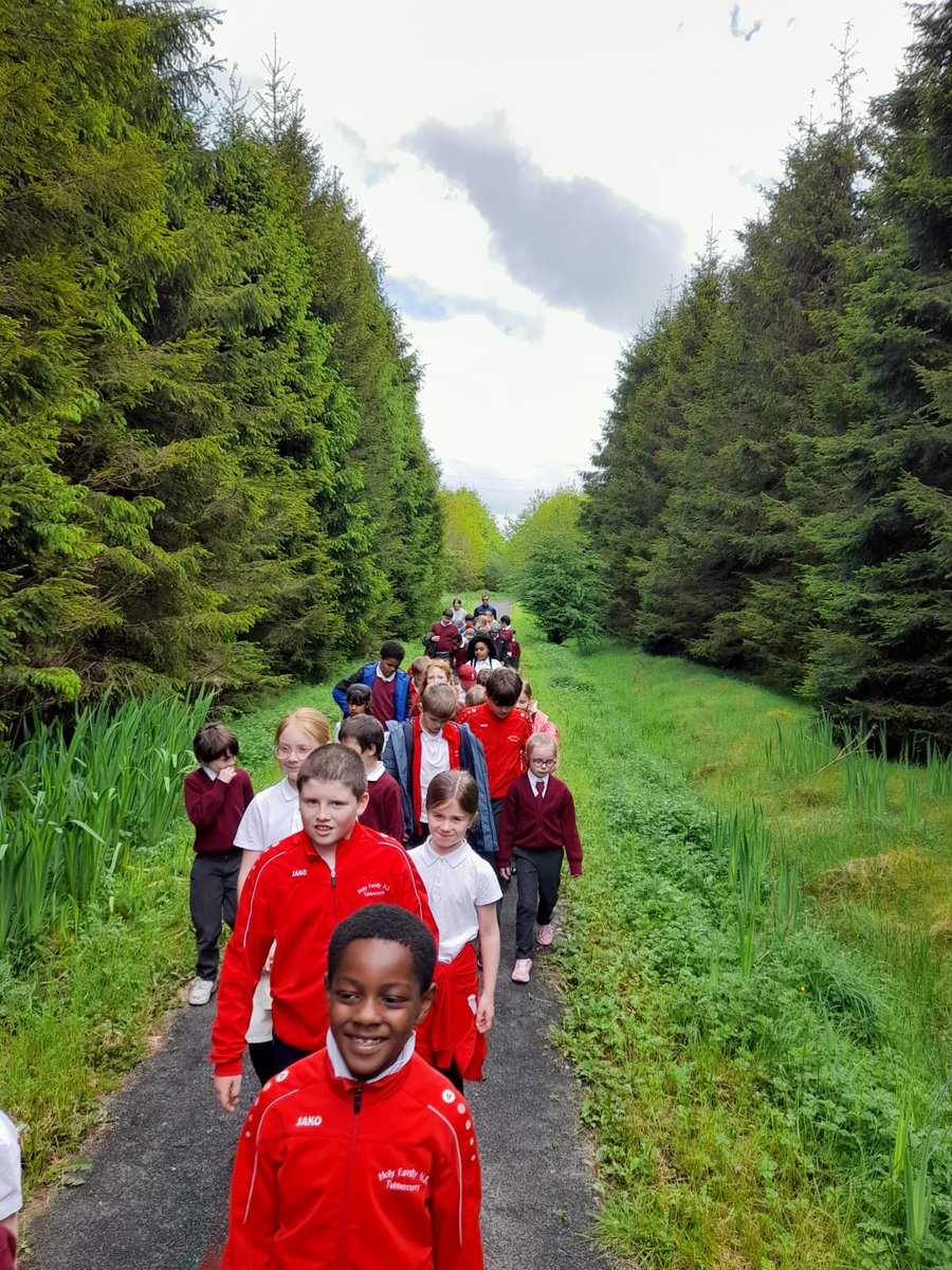 Buddy Walk around lovely Tubbercurry on a lovely May morning.