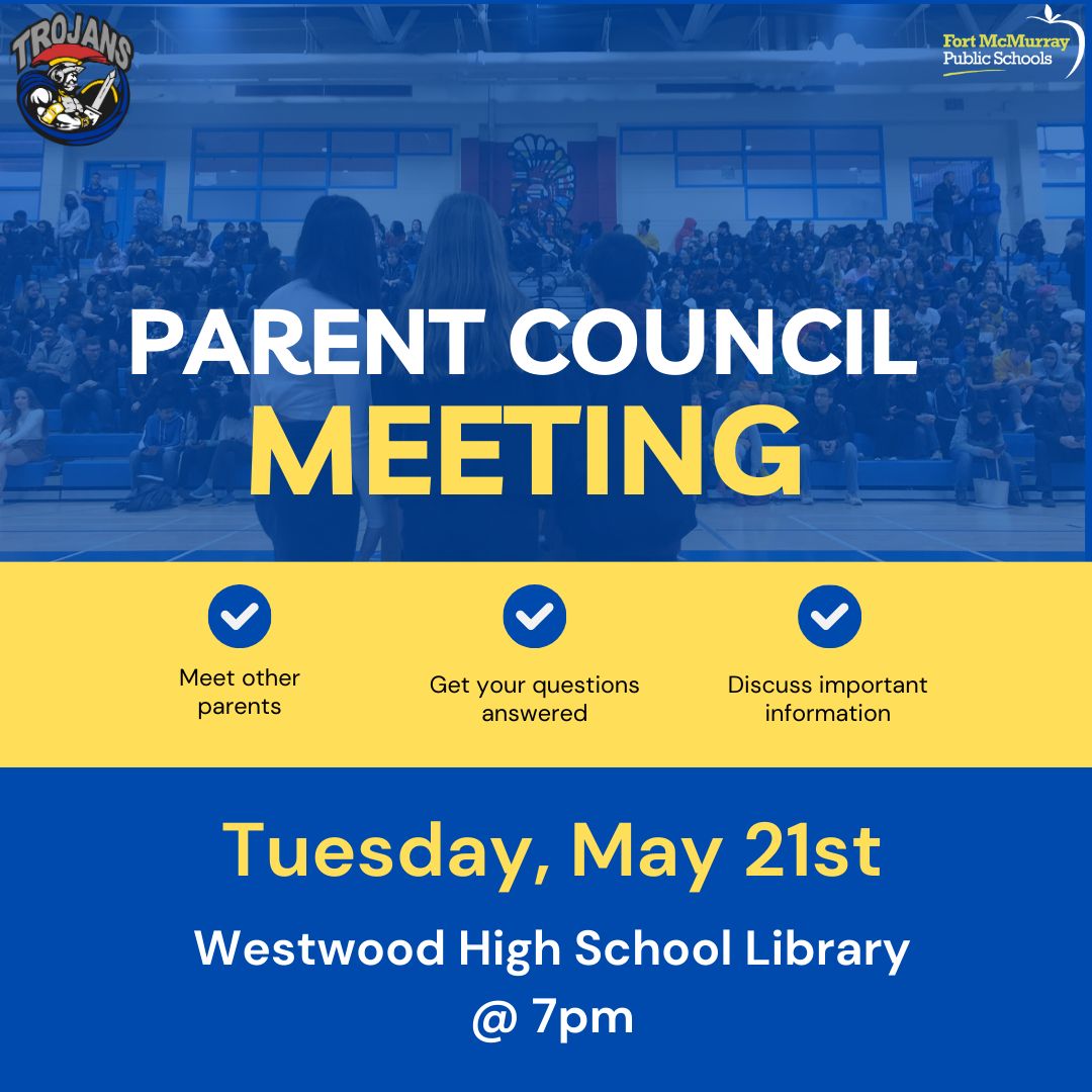 WW Parent Council meets next week.