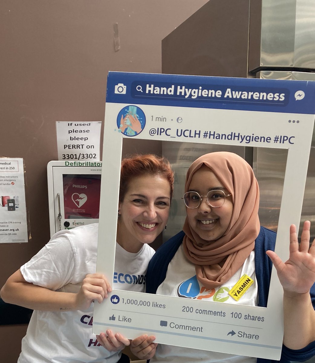 IPC_uclh 💙 (@ipc_uclh) on Twitter photo An absolute crowd favourite this afternoon has been when <a href="/GemmaShower/">Gema Martinez-Garcia</a> demonstrated how easily transmission can occur (using UV powder) 😂🙌🏽
There were lots of engaging conversations on how we all can do our part in breaking that chain of infection! #CleanHandsSaveLives 🧴💦👏 An absolute crowd favourite this afternoon has been when <a href="/GemmaShower/">Gema Martinez-Garcia</a> demonstrated how easily transmission can occur (using UV powder) 😂🙌🏽
There were lots of engaging conversations on how we all can do our part in breaking that chain of infection! #CleanHandsSaveLives 🧴💦👏