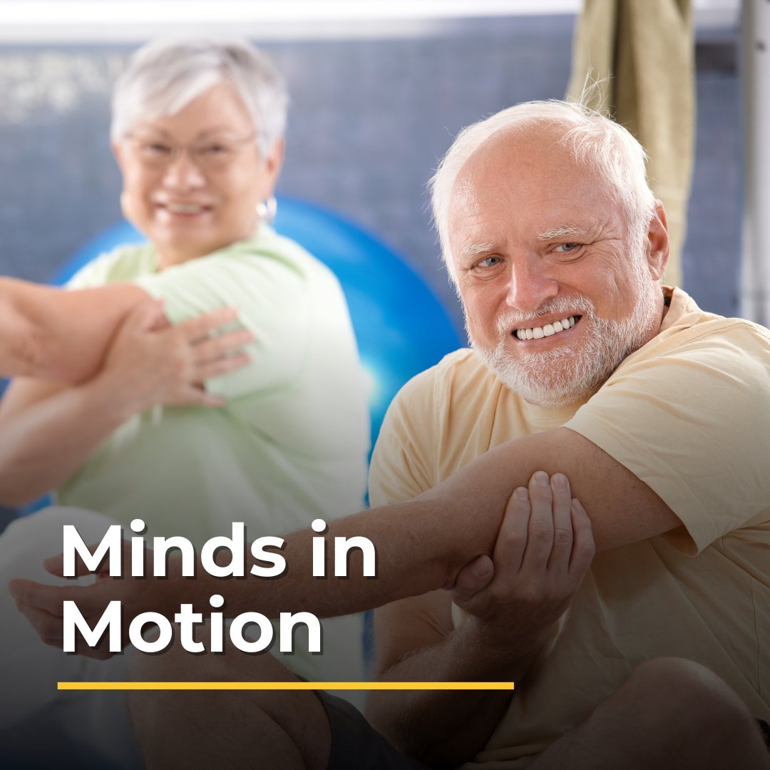 Registration closes soon! Minds in Motion is a community-based social program that incorporates physical activity and mental stimulation for people with early to mid-stage signs of dementia and their care partners. alzheimerniagara.ca/mindsinmotion #AlzheimerNiagara #Alzheimer #Dementia