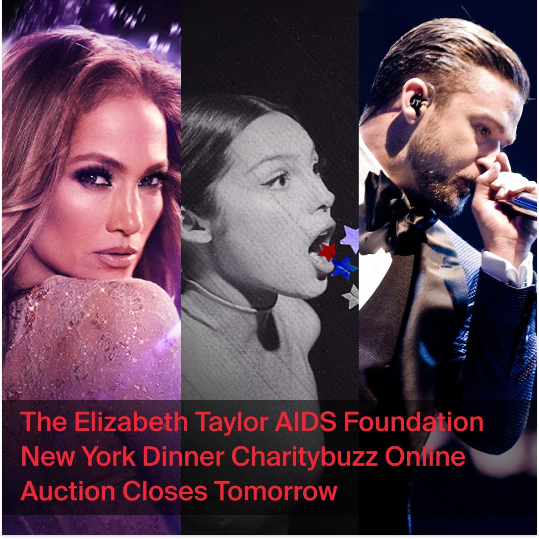 Although our New York Dinner has come to a close, our @charitybuzz online auction remains open! Bid on experiences like performances from Lady Gaga, Justin Timberlake, Jennifer Lopez, Olivia Rodrigo, and more up until 4PM EST tomorrow, May 15th. Bid Now: charitybuzz.com/support/1062