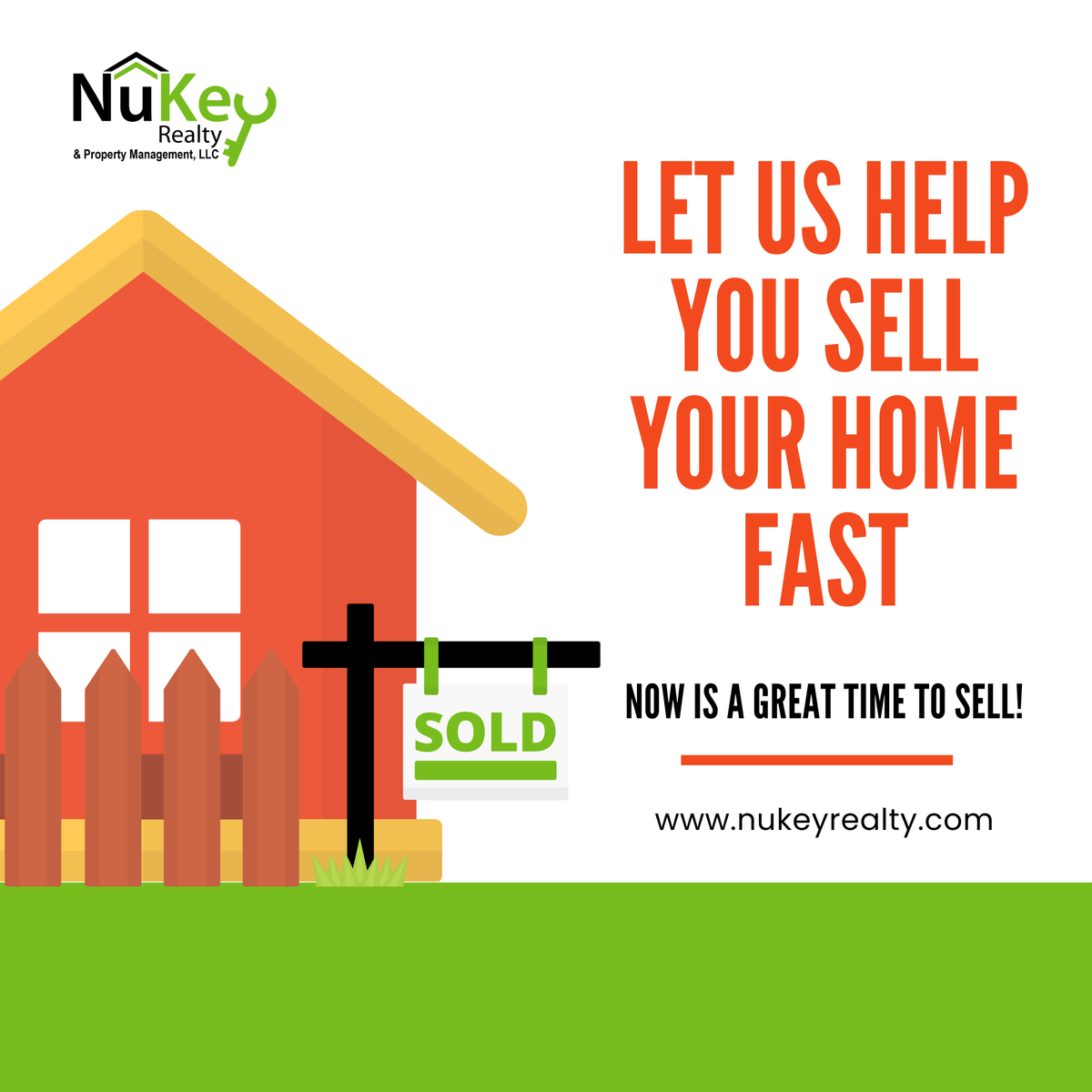 🏡 Looking to sell your home fast? Let NuKey take the stress out of the process!

Don't wait, contact us today and we'll make selling your home a breeze! 
🌐 ow.ly/WpV950RCtPm
📲 (509) 489-4375

#SpokaneRealEstate #FastSale #SpokaneWA