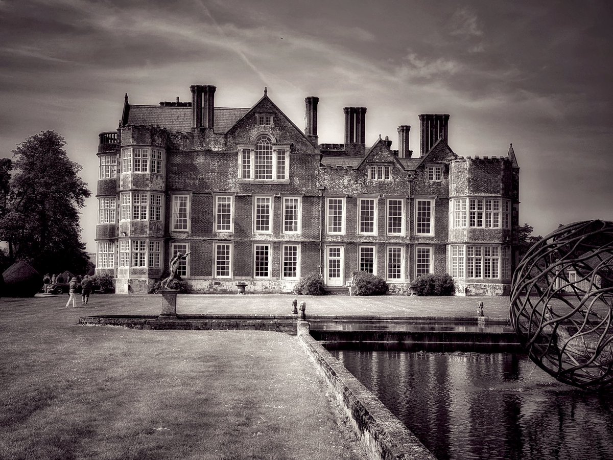 Burton Agnes Hall in #blackandwhite #photograghy #yorkshire