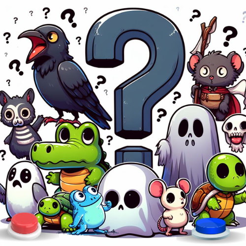 Which project do you think we should collaborate with for our next giveaway? ❓ Share your suggestions in the comments below! 🐊🐶🐸🦝🐢👻🔴🔵🐭🦁🦎😾