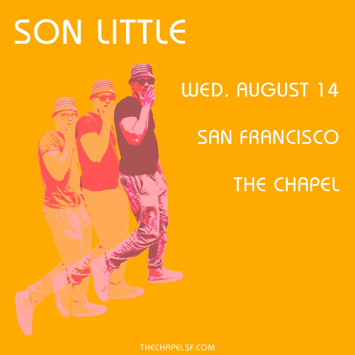 Just Announced! Son Little is heading to The Chapel on Wednesday, August 14. Tickets are on sale this Friday at 10am: tinyurl.com/mryt932c