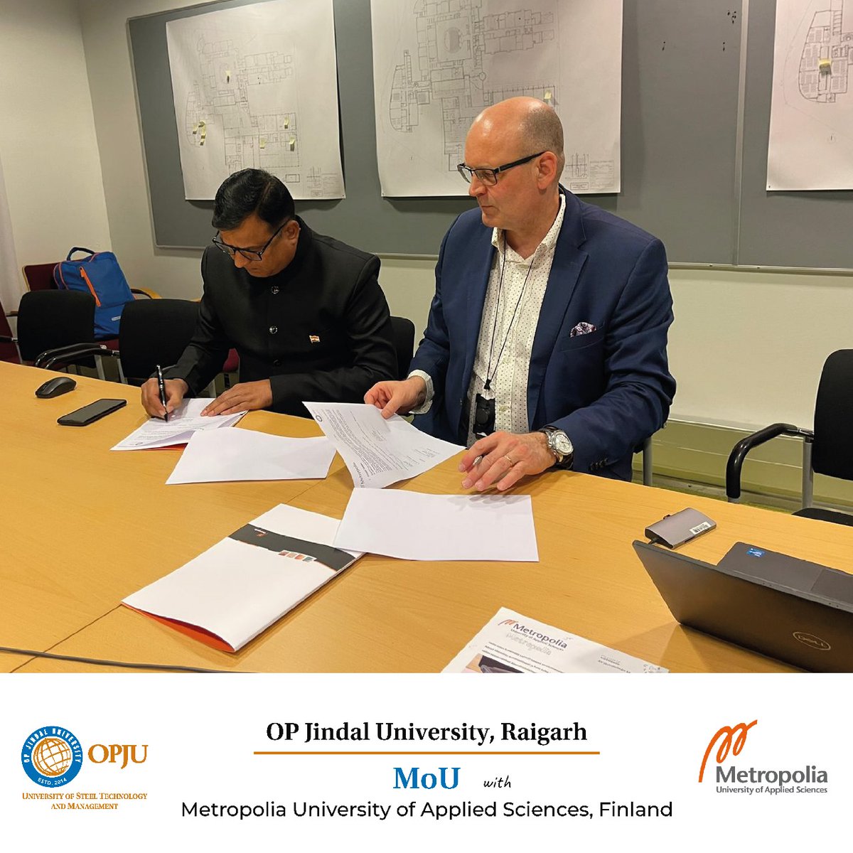 We've signed a MoU with @metropolia University of Applied Sciences, Finland!
This marks the start of a promising partnership, focusing on collaboration and mutual growth. Stay tuned for updates!

#Partnership #Collaboration #MetropoliaUniversity #ExcitingNews 🌟