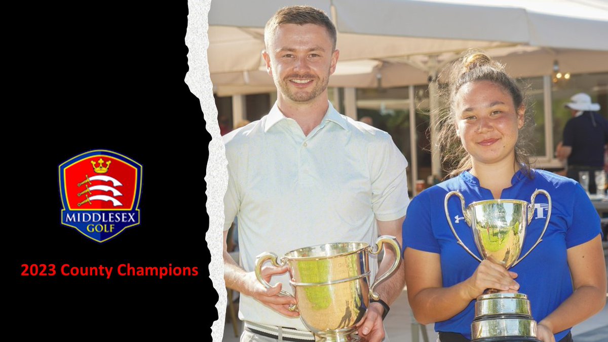 Who will follow our 2023 County Champions @KeoghNiall from @SudburyGC and Julia Kerrigan from @HendonGolf and become the 2024 Centenary Champions 🏌️‍♂️🏆🏌️‍♀️❓ Entry is still open⬇️ Men golfgenius.com/pages/10085327… Women golfgenius.com/pages/10216176… 7th June @SudburyGC 📅