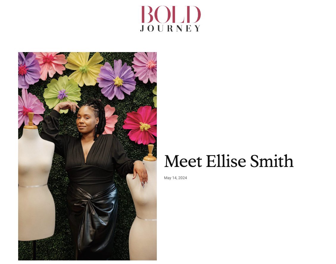 What does it mean to be bold, be resilient, &amp; stand in the face of negativity while thriving? It means being yourself. ✨

Elated to share my story w/ BOLD Journey about my research with Fatness Fiction &amp; DEI✨

Meet me via the link below!

boldjourney.com/meet-ellise-sm…