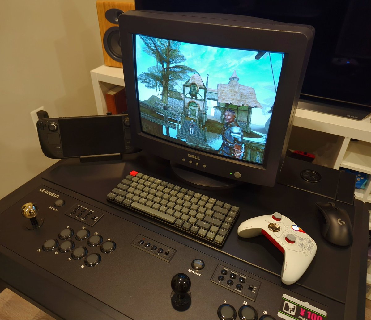With the right HDMI to VGA adapter, you can play Steam Deck on a PC CRT with no additional latency.
