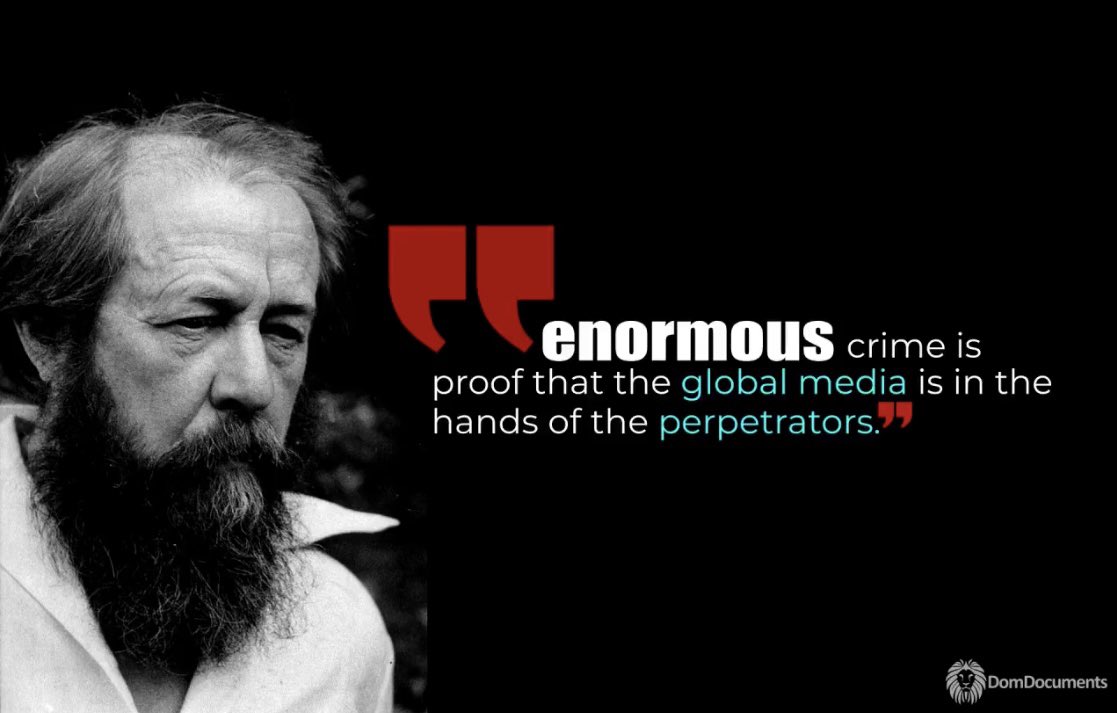 Who were the Bolsheviks? Who keeps us from knowing?

Powerful statement by Aleksandr Solzhenitsyn