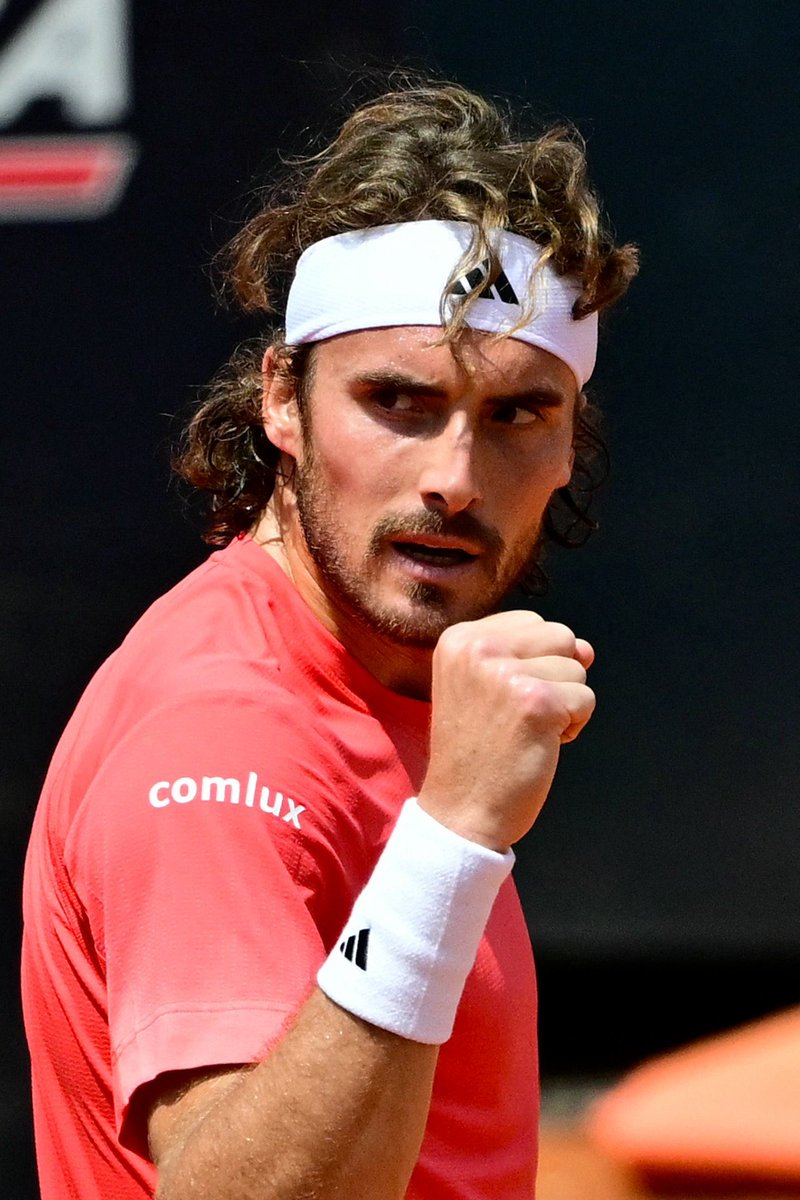 Tsitsipas beats Alex de Minaur 6-1 6-2 in Rome

Stef is into his 5th Rome Quarterfinal in 6 years. 

From struggling at the start of the season to winning… a lot. 
 
✅22nd Masters QF

Persistence. 

Patience. 

Pame. 🇬🇷