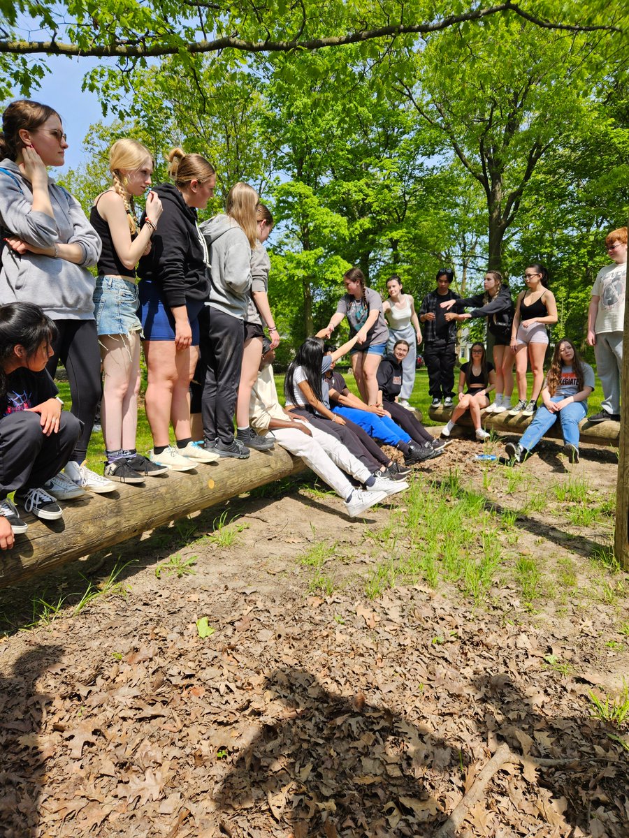 We enjoyed a beautiful day with the @StamfordNation LINK students for teambuilding and leadership!