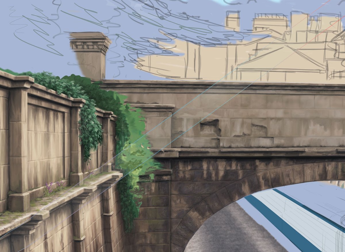 Here's a work in progress if ever there was one! Just a small section from my next print which I'm now about halfway through, so shouldn't be too long now! No prizes for guessing the location... and there's a Hymek!
#Hymek #LimitedEdition #Railways