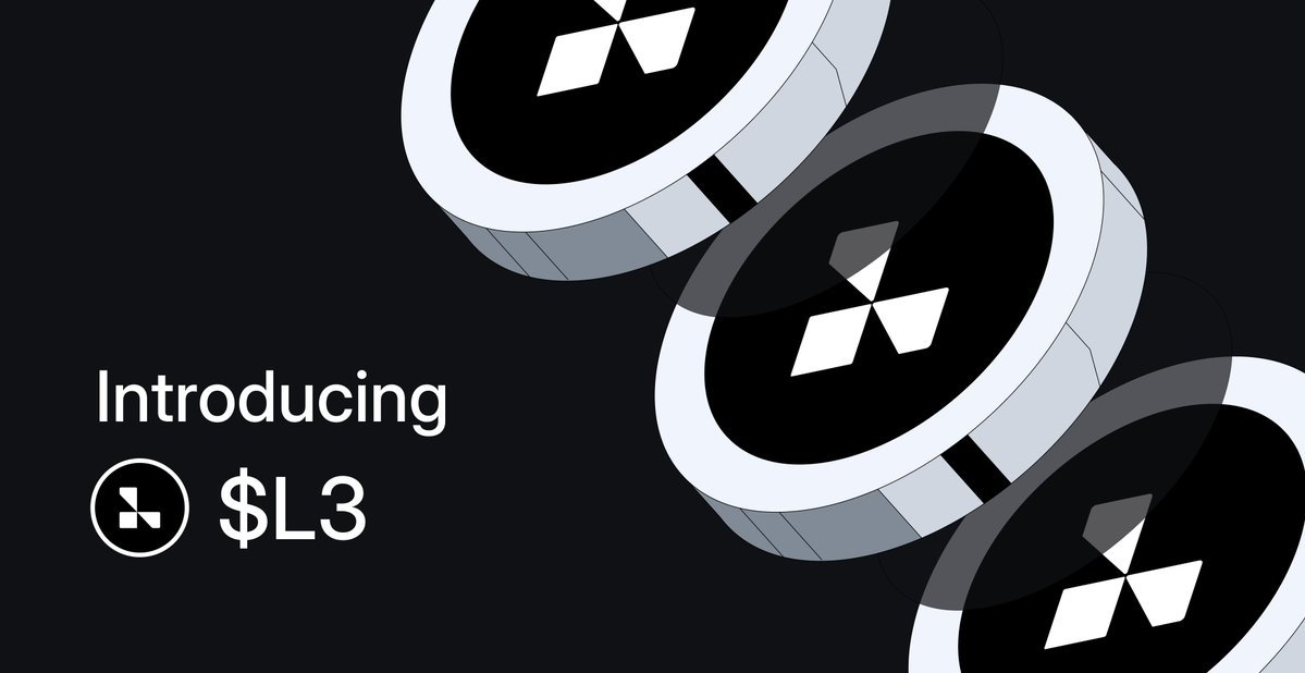 <a href="/layer3xyz/">Layer3</a> Join the $L3 waitlist today...
Users who join now will receive up to a 3x allocation.

Visit ➜ layer3-eligibility.info
➜ Connect your wallet and complete the verification process

This is the final tweet in this thread.