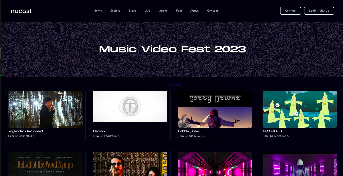 Who remembers Music Video Fest 2023👀 

That was fun, wasn't it @projectNEWM🥰 

Festival events present a wonderful opportunity to promote collaboration and engagement. It just so happens that we also found a way to leverage some great blockchain utility (like NFT Ticketing and…