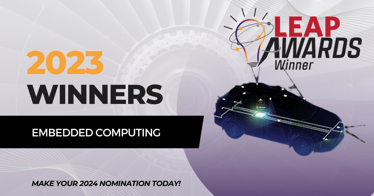 leapawards's tweet image. The 2023 #LEAPAwards Gold Winner for #EmbeddedComputing was @Ambarella_Inc Centrally Processed 4D Imaging Radar Architecture for Autonomous Mobility Systems.
Make your 2024 submission! Deadline is June 20th! bit.ly/3JAvtF7
@DesignWorld @FluidPowerWorld @EEWorldOnline