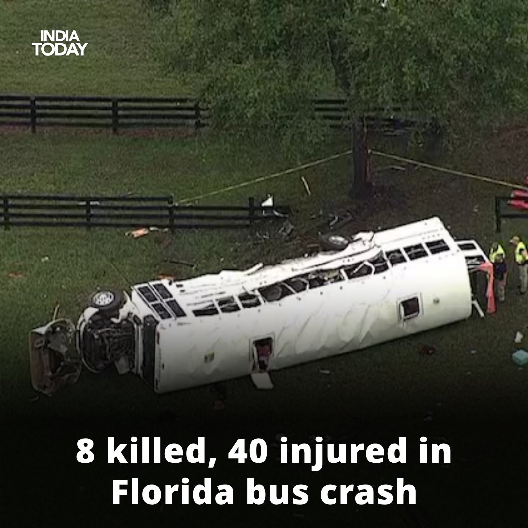 8 dead, 40 injured as farmworkers’ bus rams truck, overturns in central Florida

Read more: intdy.in/gp1kbm

#Accident #ITCard