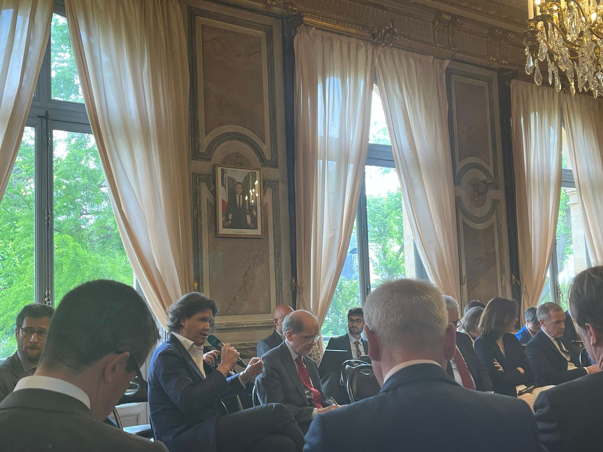 During a high-level roundtable led by @AdeMontchalin at #ChooseFrance, ICC’s @AndrewWilsonICC called for private finance mobilisation for emerging and developing economies to be prioritised, and pragmatic solutions to be developed under prevailing Basel & Solvency frameworks.