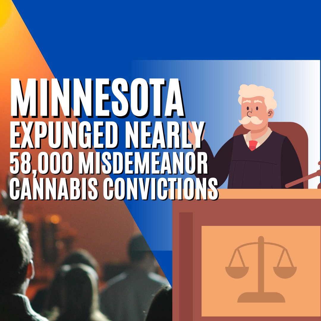 Minnesota takes a bold step forward, clearing nearly 58,000 cannabis convictions. Progress in motion! 🌿 #CannabisJustice #Minnesota highat9news.com