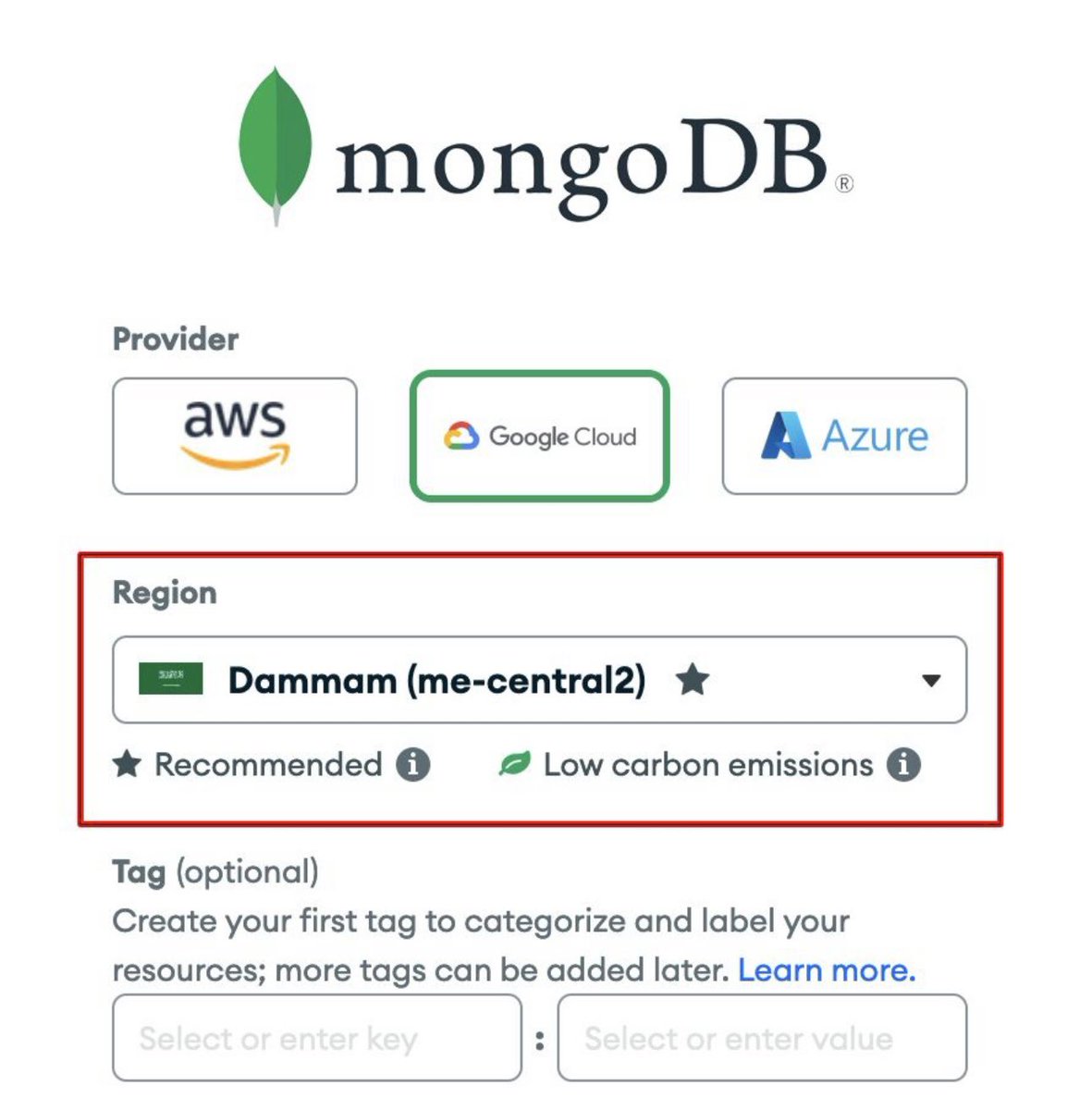 moraif's tweet image. MongoDB Atlas is now available in the Google Cloud region in Saudi Arabia. 🇸🇦☁️👌
#GoogleCloud
#MangoDB
#Databases
