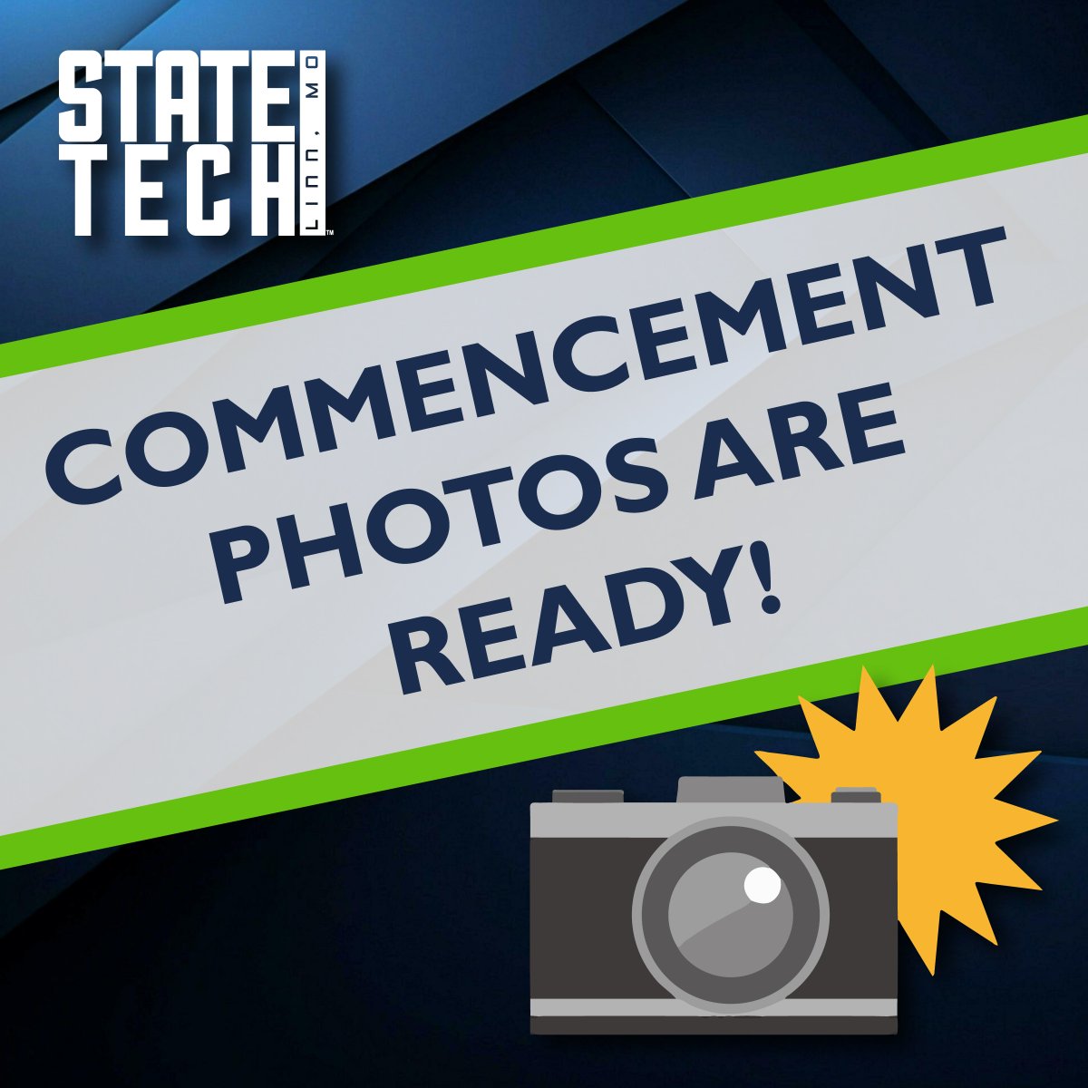 2024 Commencement photos are now ready to view! Check them out at statetechmo.edu/commencement/.