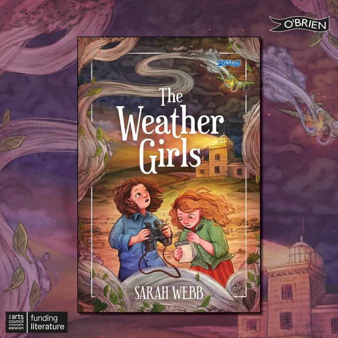 To celebrate the launch of The Weather Girls, I'm holding a free online event tomorrow: Wed 15 May 6.30pm. Adults & age 9+ I will talk about research & writing & you can ask me questions. Get in contact by 5pm Wed and I'll send you the link: sarahwebb.info/contact