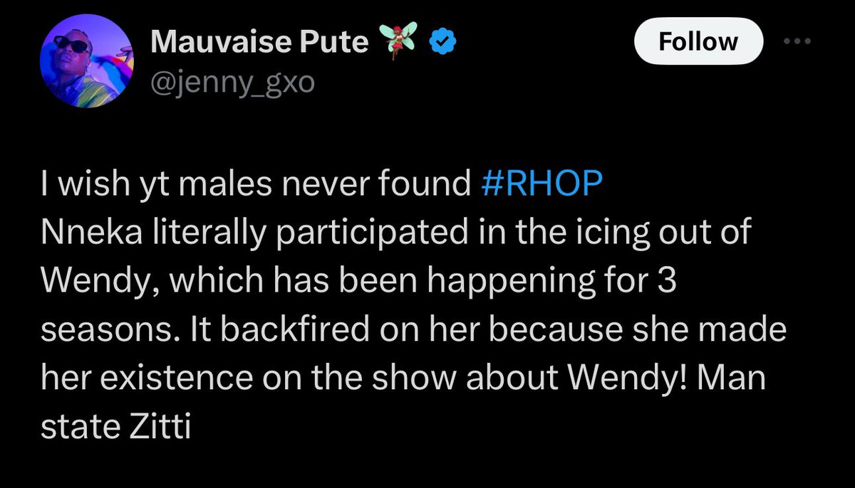 Wendy and Eddie paid this Nigerian influencer to bash nneka. I went through his page and he otherwise never tweets about  #RHOP 😂 😂 do we need more evidence that Wendy is the bot master?