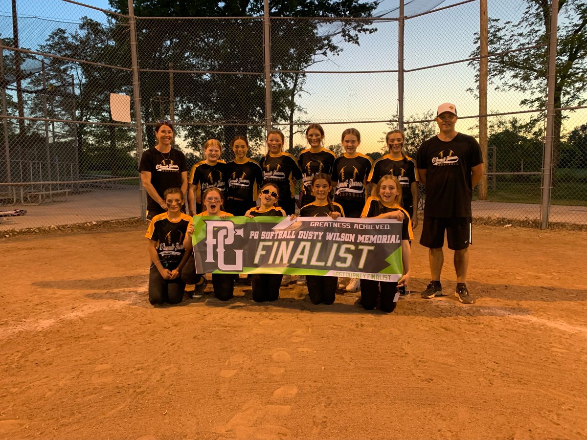 Our 12U Bear Creek Dusty Wilson Memorial Champs & Finalists 🙌👏