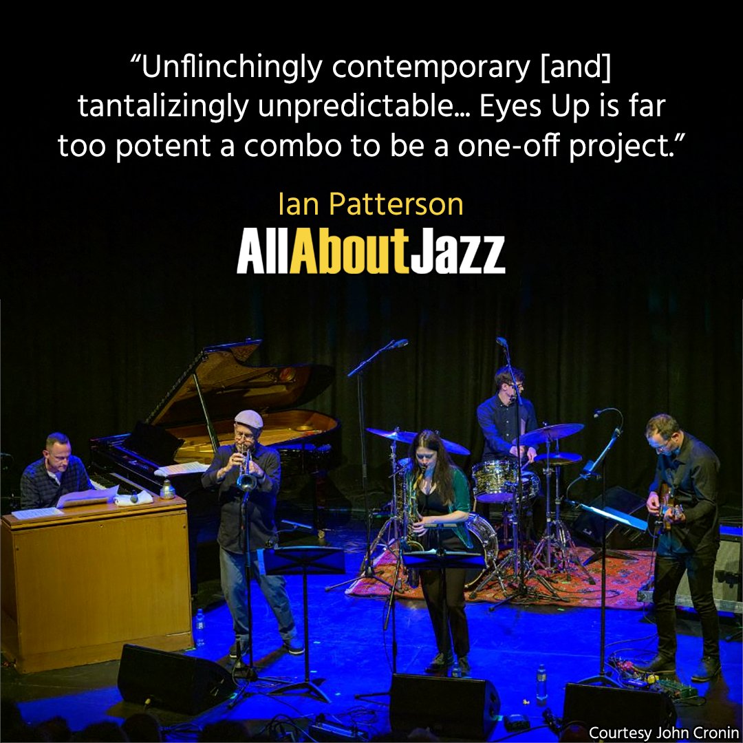 Thanks to Ian Patterson for the coverage of Dave Douglas and Trish Clowes' 'unflinchingly contemporary' and 'tantalizingly unpredictable' Eyes Up project, as well other acts at Bray Jazz Festival, in a write-up at All About Jazz. Read more: allaboutjazz.com/dave-douglas-a…