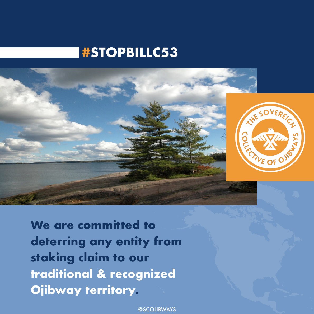 📢🗯️ — We are committed to deterring any entity from staking claim to our traditional & recognized Ojibway territory. #StopBillC53 #iifsummit2024 #indigenousrights #treatyrights