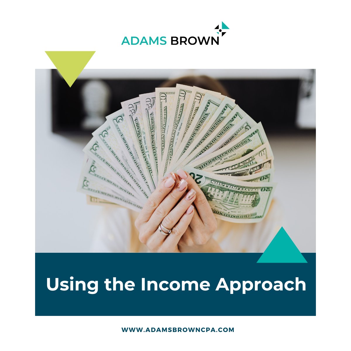 The income approach is generally the most appropriate approach to business valuation for an operating company with positive cash flows. >> hubs.la/Q02x78GT0 #valuation #income #businessincome #businessvaluation