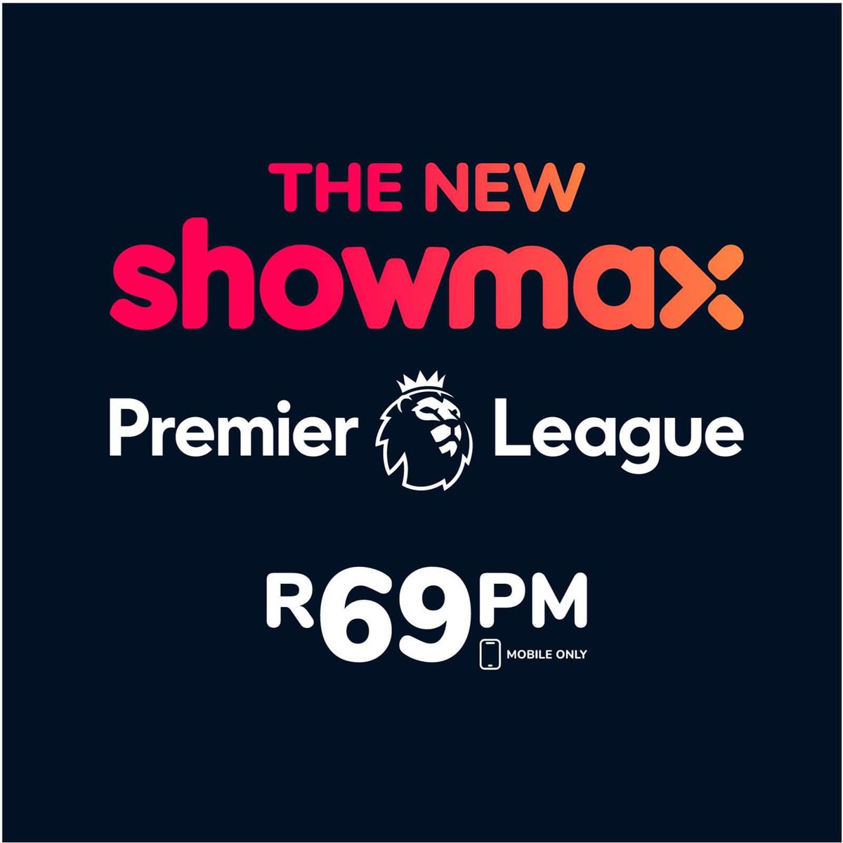 Getting to watch tonight's game conveniently on the go on Showmax is exactly what we all need. Get it for just R69 per month #ShowmaxPL #Showmaxonthemove