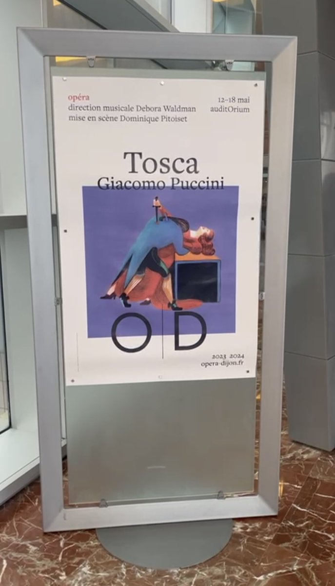 Dominique Pitoiset et l’Opéra de #Dijon reprennent « Tosca », le chef d’œuvre de Puccini qui traite de la liberté et de la place des artistes face à un pouvoir autoritaire.