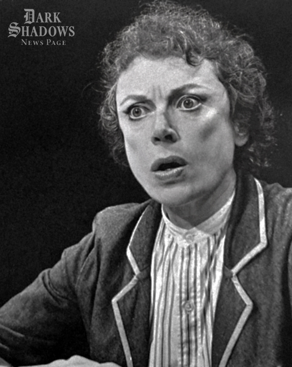 Here's a rare photo of Grayson Hall, #DarkShadows' Julia Hoffman, in the 1973 play Secrets of the Citizens Correction Commitee. Thanks to Jim Pierson for the photograph.