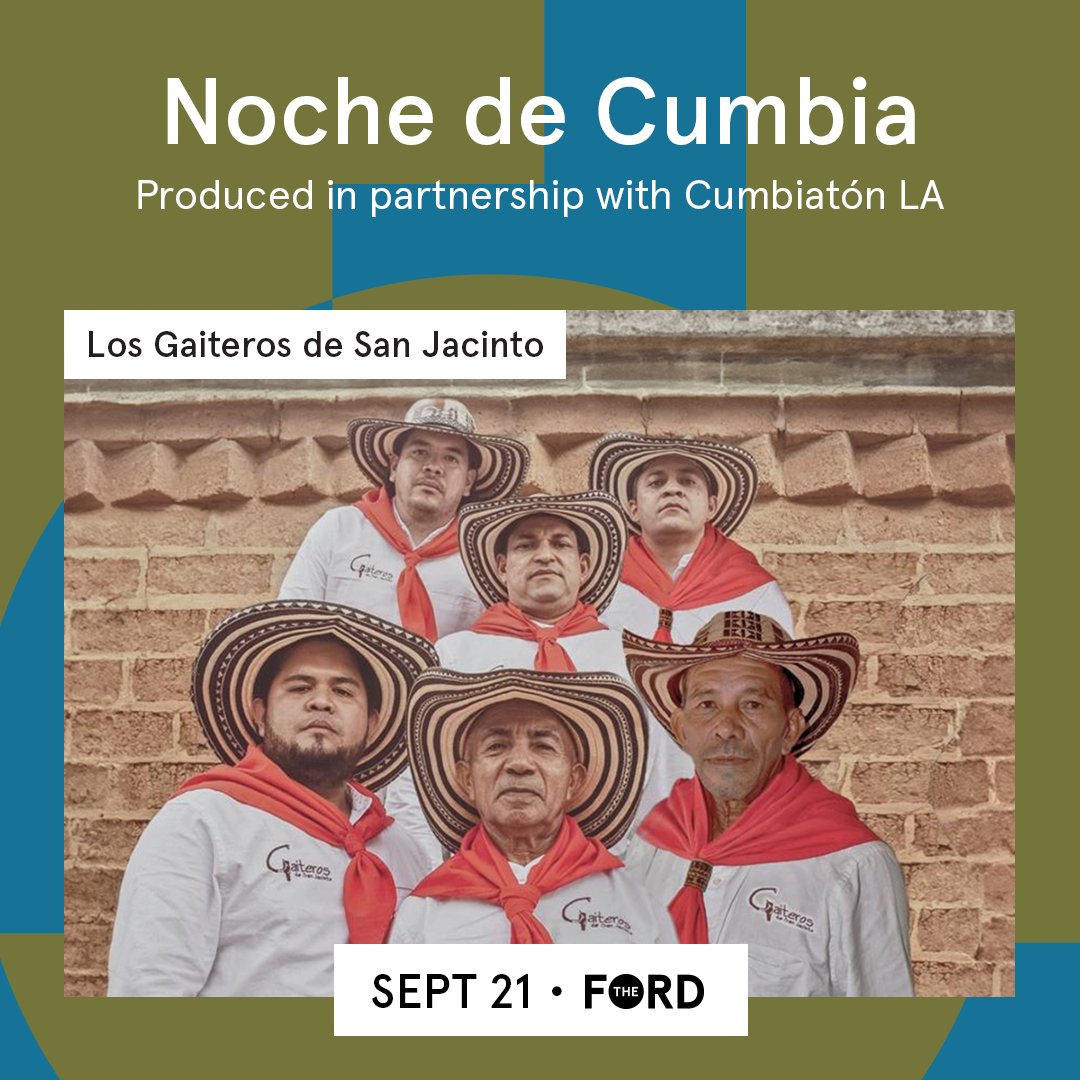 Just Announced! Son Rompe Pera (@sonrompepera) joins the party on September 21 for Noche de Cumbia, alongside Reyna Tropical and Los Gaiteros de San Jacinto (@losgaiterosaute) . bit.ly/FD24NDC