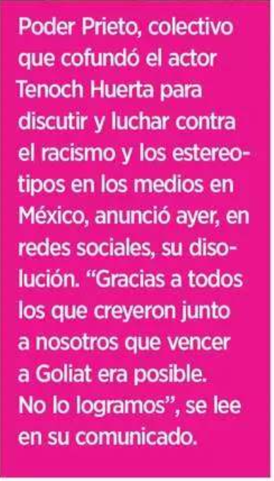 eadanm's tweet image. Cuando tu contribución a una sociedad es el odio, tarde o temprano esto implosiona. #PoderPrieto abonaba al odio y no a una sociedad mexicana consciente de sus orígenes. 
México necesita trabajar mucho, reconciliación y reconocimiento de muchas vertientes.
Celebro que concluya.