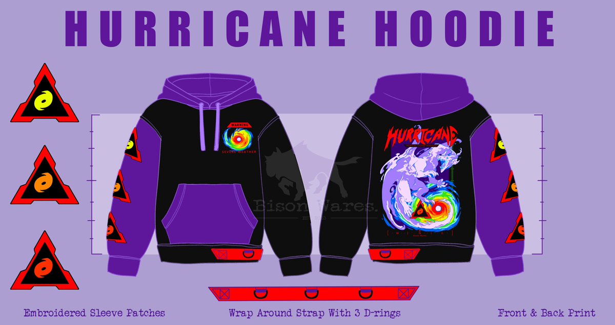 Thoughts on a hoodie? 🌩️🌧️