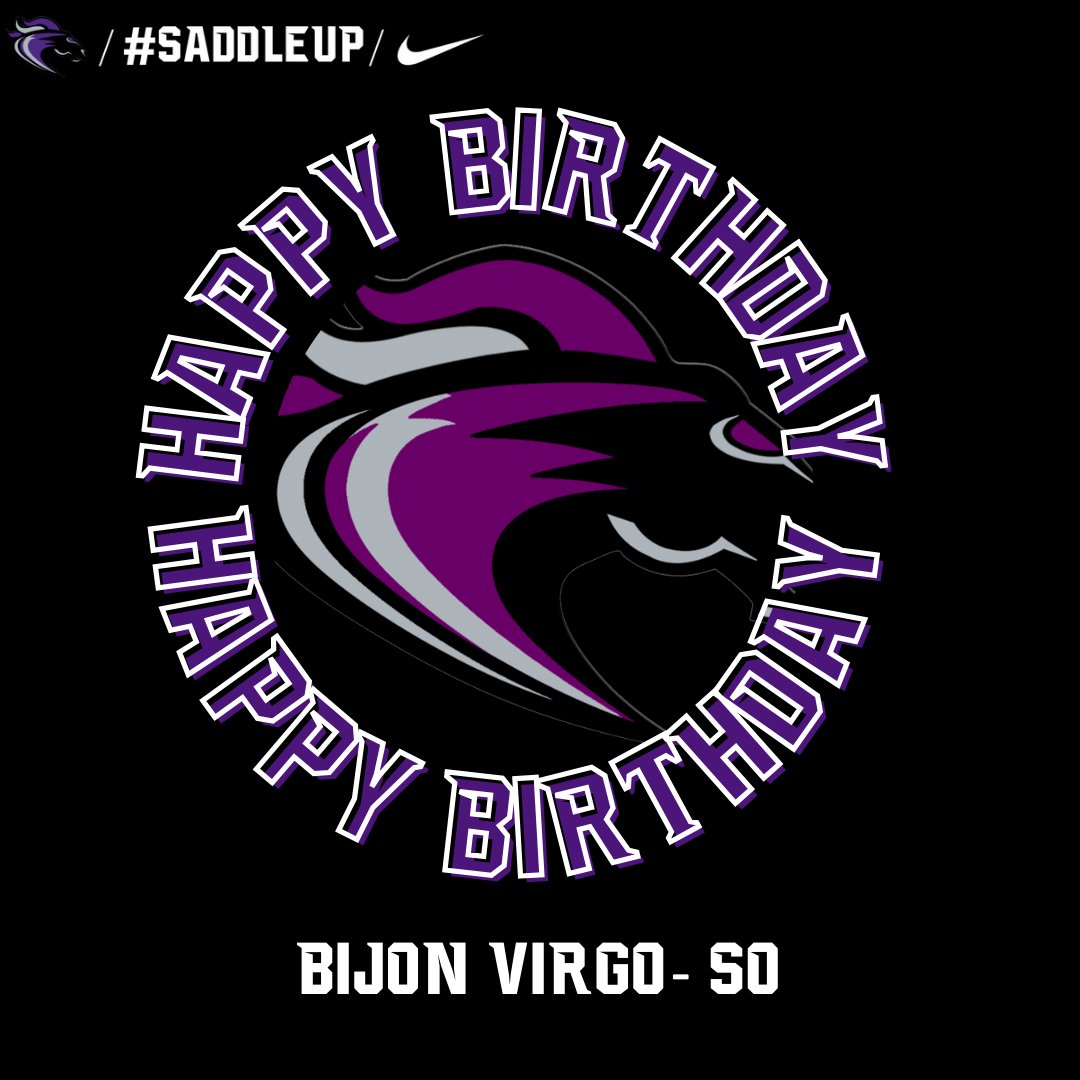 Happy #BlazerBirthday to Sophomore QB Bijon Virgo! #SaddleUp