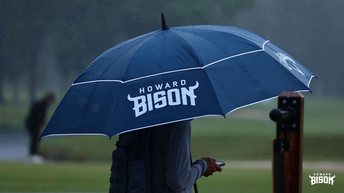 ⛳️ | Due to weather, play is suspended for the day. The third and final round of the NCAA Regional held in Chapel Hill, NC will begin tomorrow, May 15th, at 7:30 AM. #BleedBlue