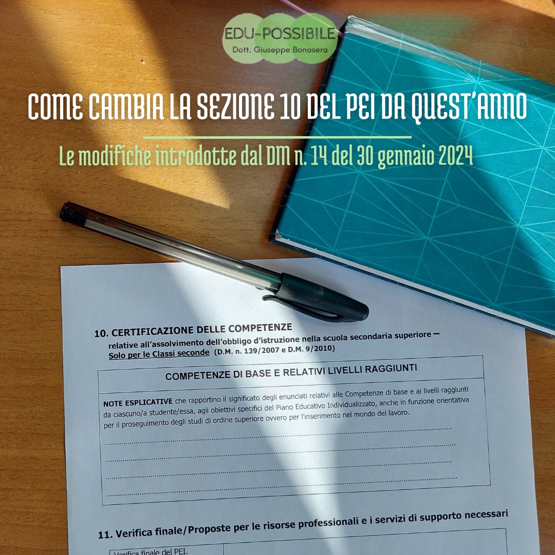 EduPossibile's tweet photo. ⚠️LE ULTIME NOVITÀ SULLA SEZIONE 10 DEL PEI⚠️

La docente Miriana Campisi, referente per l'inclusione in un istituto comprensivo di Padova, ci spiega in questa intervista👉🏼https://t.co/NEgSqf4GyU come sono cambiate le competenze e i livelli di acquisizione

#scuola #edupossibile https://t.co/FvD5soBLO3