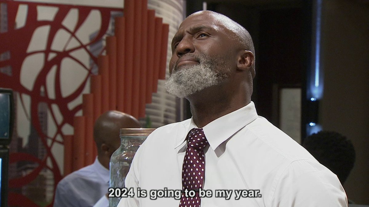 Nkosiyabo is feeling upbeat about 2024... #GenerationsTheLegacy