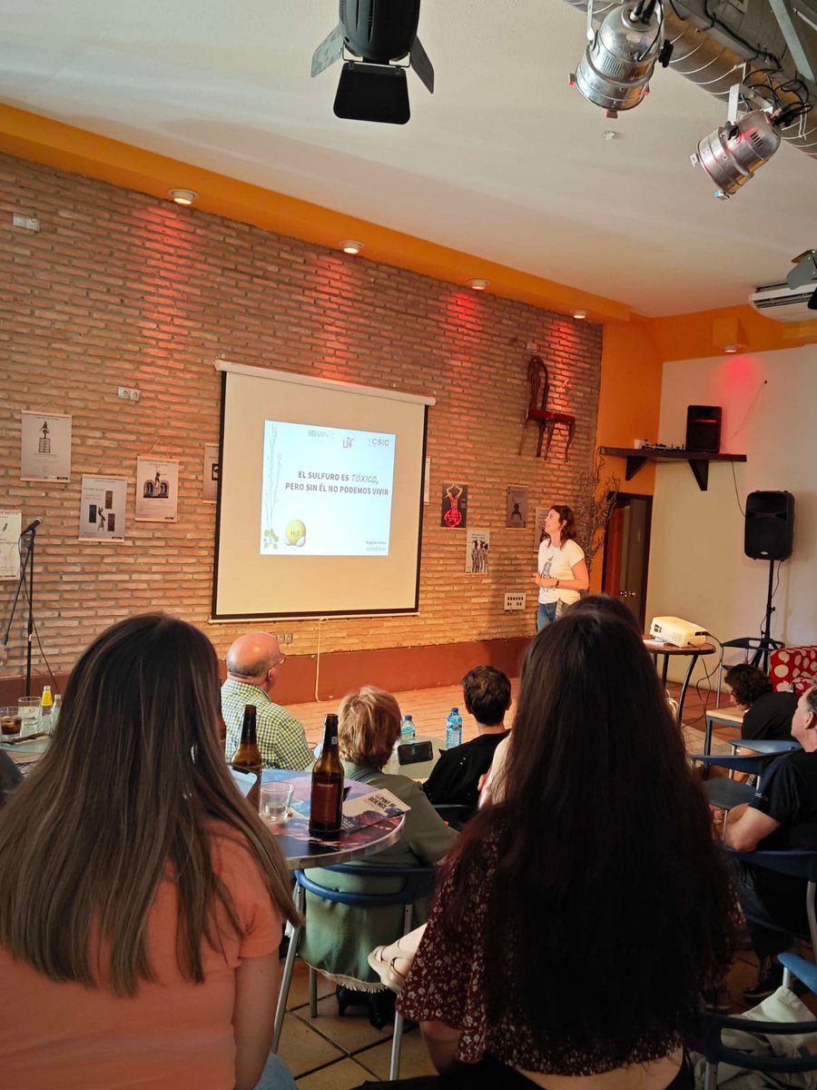 Compartimos algunas imágenes de las fantásticas charlas de los investigadores Gorka Gómez de <a href="/ibis_sevilla/">IBiS</a> y Ángeles Aroca de <a href="/unisevilla/">Universidad de Sevilla</a> en este martes de #Pint24Sev 🤩

#DivulgaUS <a href="/pintofscienceES/">Pint of Science ES</a>