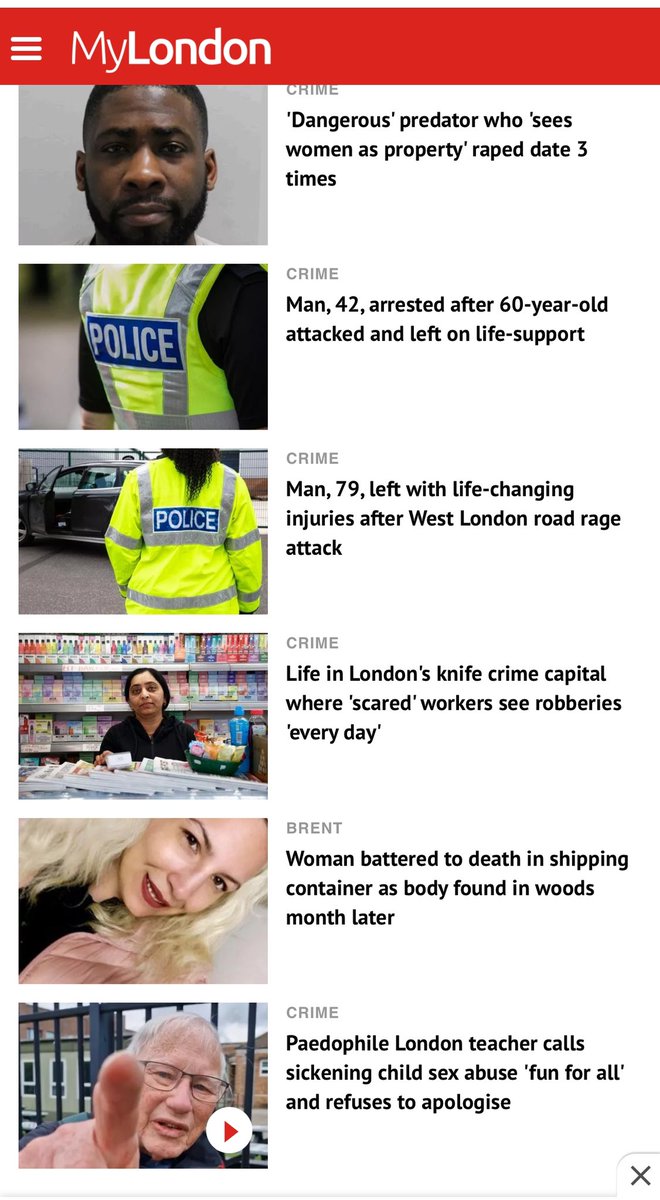 Why did they vote @SadiqKhan to be the @MayorofLondon again? 

He’s literally turning London into a shithole.
These London headlines today 14th of May 2024