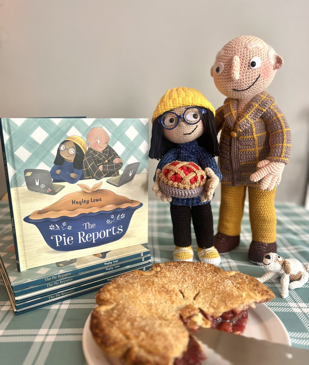 It’s official release day for The Pie Reports! 🎉🎉🎉 Gigantic thank you to Vanessa McCumber, Rachel Page and everyone at @orcabook for helping me bring this story to life and out into the world! Also big love to my wonderful agent @essiewhitewrite at @StormLiterary🥧💕🥧💕🥧