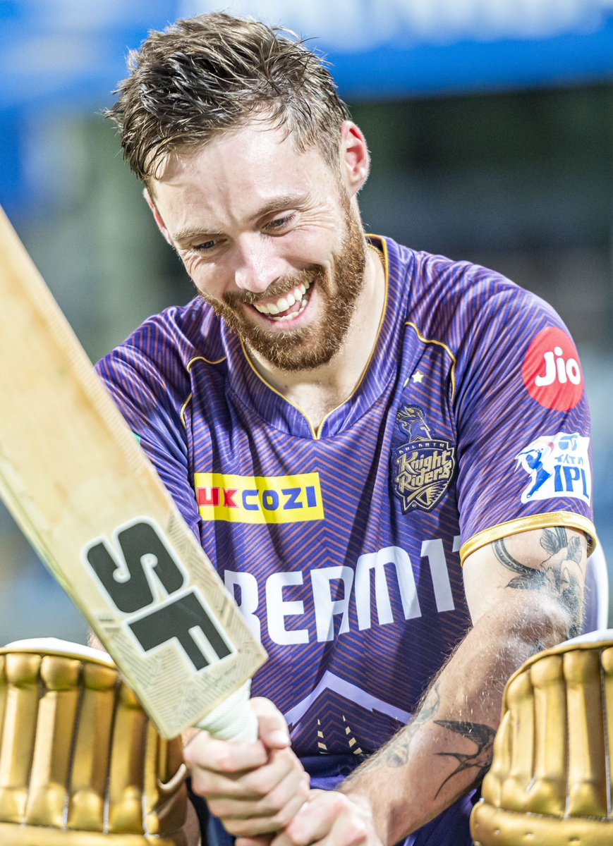 When was the last time everyone got so connected to a KKR player ? 

From fans to owners to coaches and teammates everyone is in love with this guy 🥺🥹

Thank you PHIL SALT for proving why I always loved you 💜💛